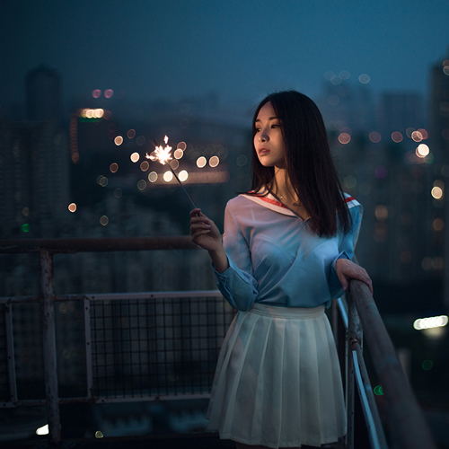 【炫色摄影】客片欣赏——幸福就是猫吃鱼，我有你